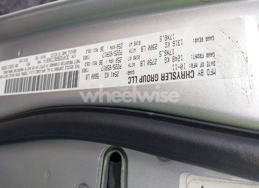 Photo 9 of 2012 Dodge Journey SXT (VIN 3C4PDDBG8CT202614)