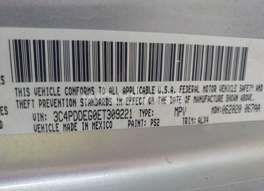 Photo 9 of 2014 Dodge Journey R/T (VIN 3C4PDDEG0ET309221)