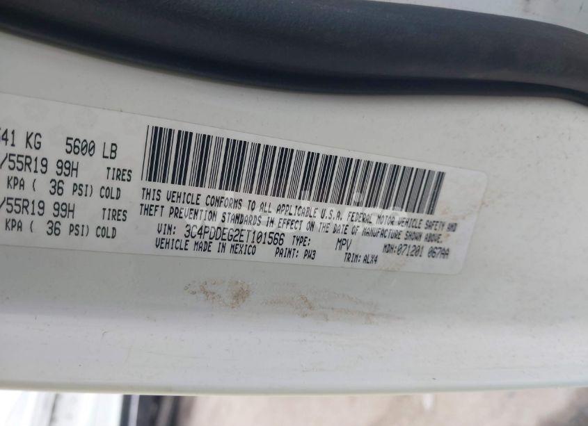 Photo 9 of 2014 Dodge Journey R/T (VIN 3C4PDDEG2ET101566)