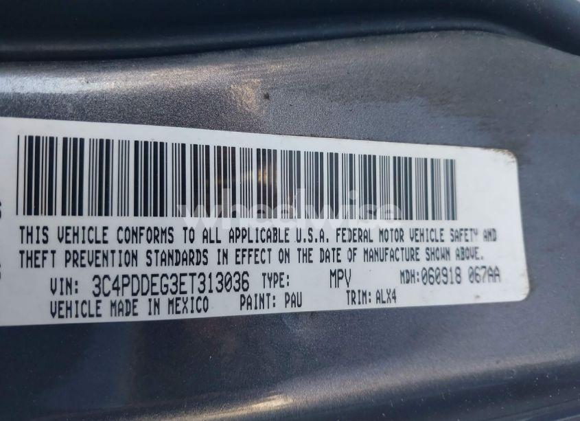 Photo 9 of 2014 Dodge Journey R/T (VIN 3C4PDDEG3ET313036)