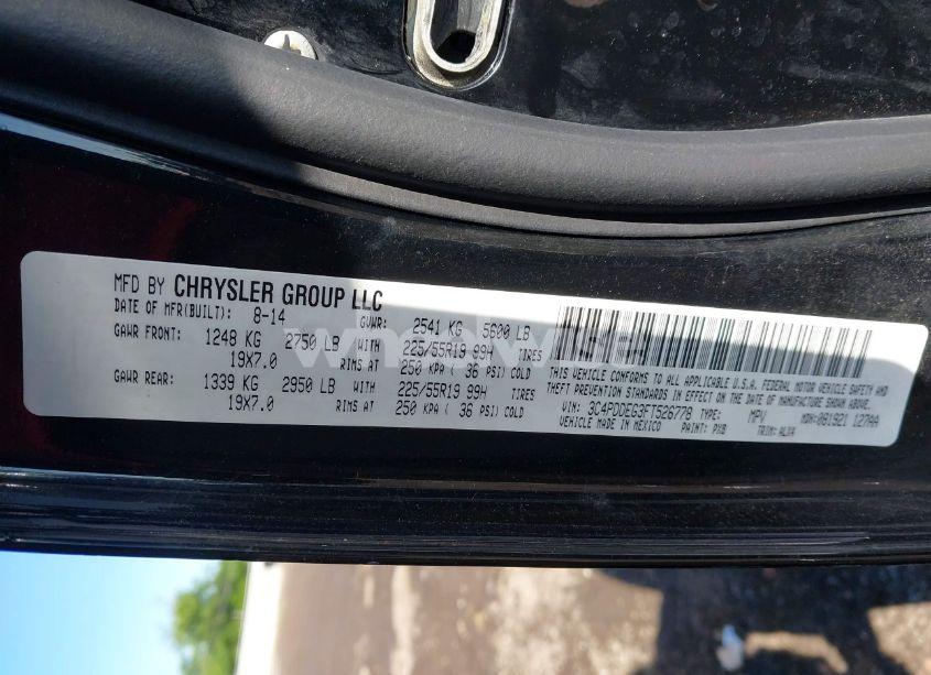 Photo 9 of 2015 Dodge Journey R/T (VIN 3C4PDDEG3FT526778)