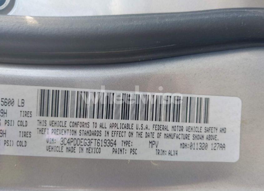 Photo 9 of 2015 Dodge Journey R/T (VIN 3C4PDDEG3FT619364)