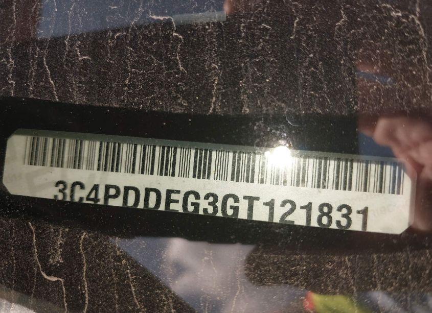 Photo 9 of 2016 Dodge Journey R/T (VIN 3C4PDDEG3GT121831)