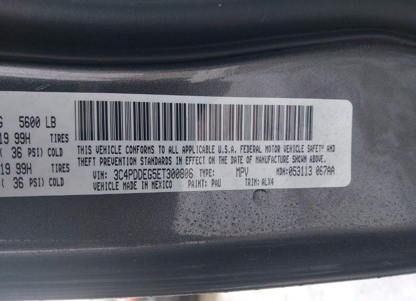 Photo 9 of 2014 Dodge Journey R/T (VIN 3C4PDDEG5ET300806)