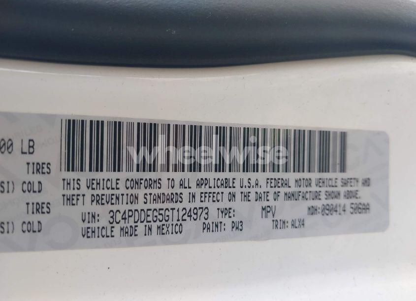 Photo 9 of 2016 Dodge Journey R/T (VIN 3C4PDDEG5GT124973)