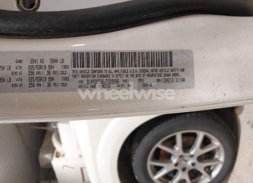 Photo 9 of 2018 Dodge Journey GT AWD (VIN 3C4PDDEG6JT229996)