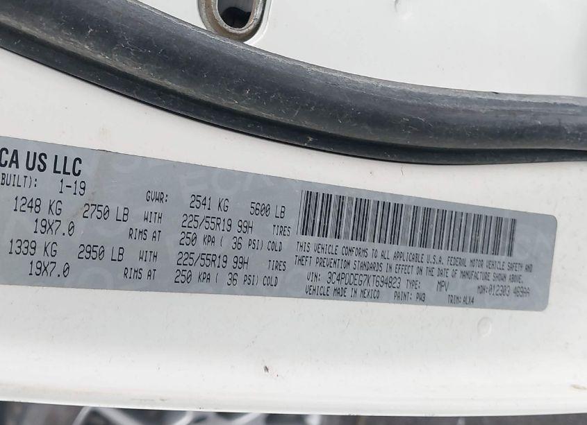 Photo 9 of 2019 Dodge Journey GT AWD (VIN 3C4PDDEG7KT694823)