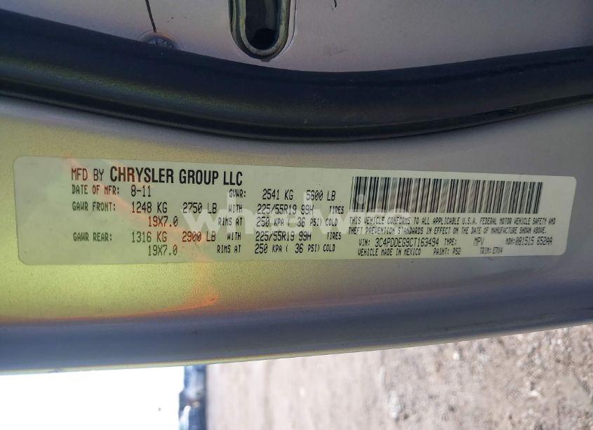 Photo 9 of 2012 Dodge Journey R/T (VIN 3C4PDDEG9CT163494)