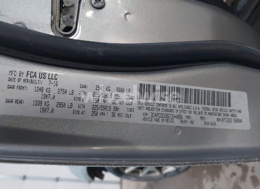 Photo 9 of 2016 Dodge Journey R/T (VIN 3C4PDDEG9GT244856)