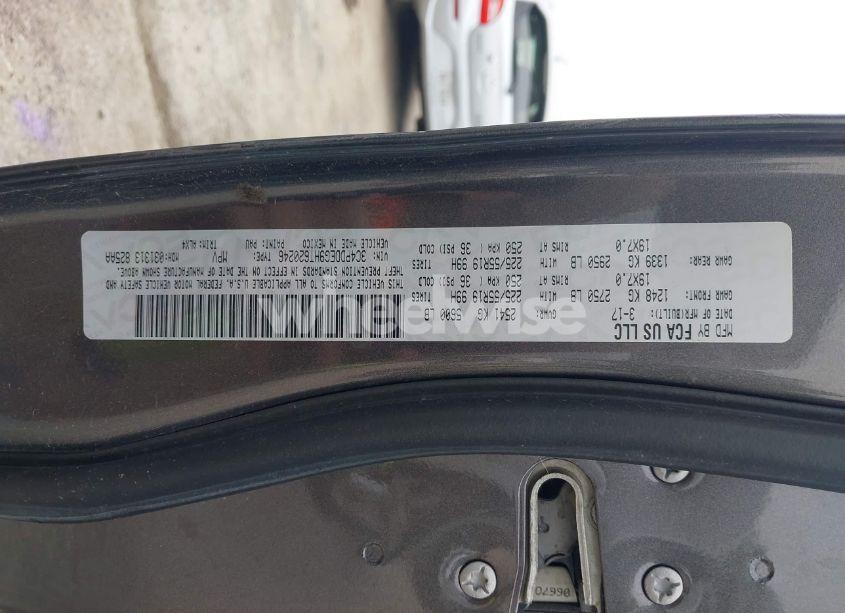 Photo 9 of 2017 Dodge Journey GT AWD (VIN 3C4PDDEG9HT620246)