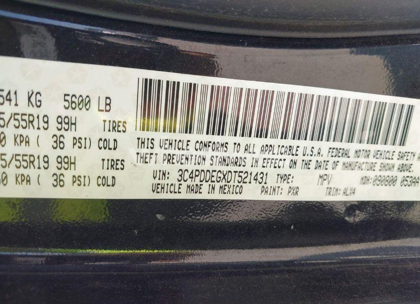 Photo 9 of 2013 Dodge Journey R/T (VIN 3C4PDDEGXDT521431)