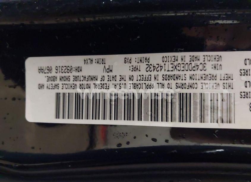 Photo 9 of 2014 Dodge Journey R/T (VIN 3C4PDDEGXET142432)