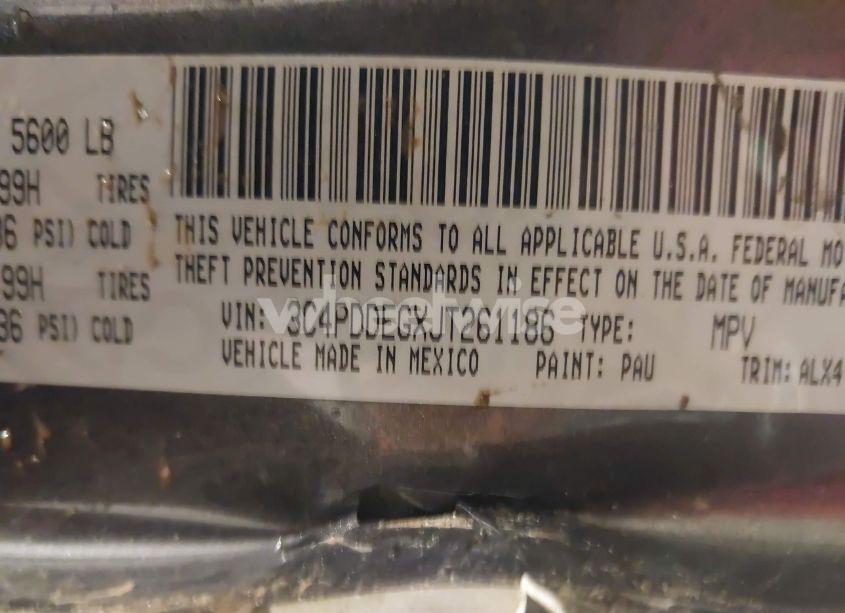 Photo 9 of 2018 Dodge Journey GT AWD (VIN 3C4PDDEGXJT261186)