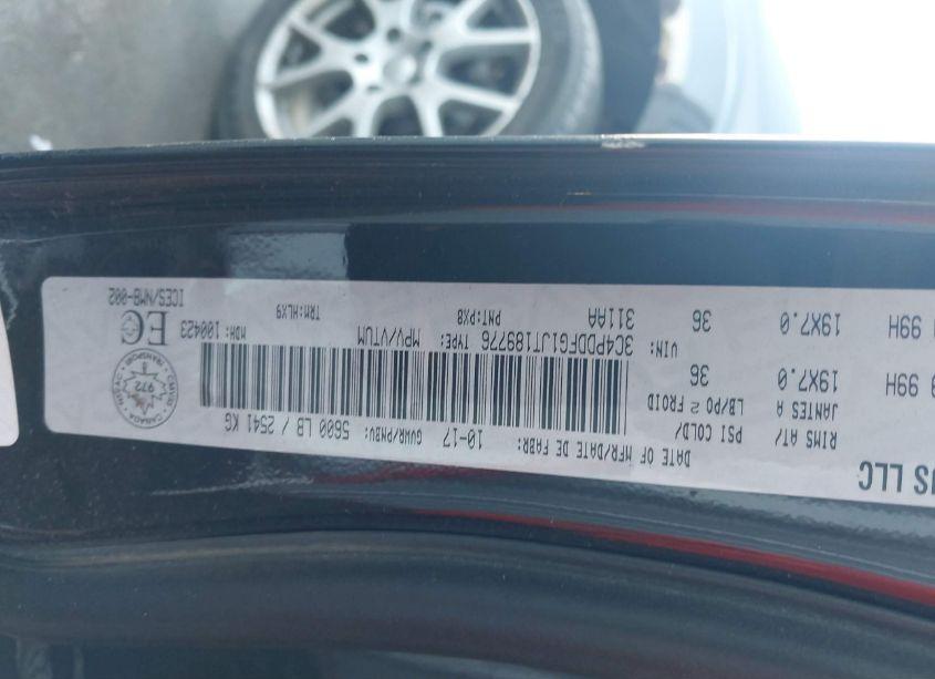 Photo 9 of 2018 Dodge Journey GT (VIN 3C4PDDFG1JT189776)