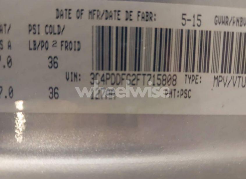 Photo 9 of 2015 Dodge Journey R/T (VIN 3C4PDDFG2FT715808)