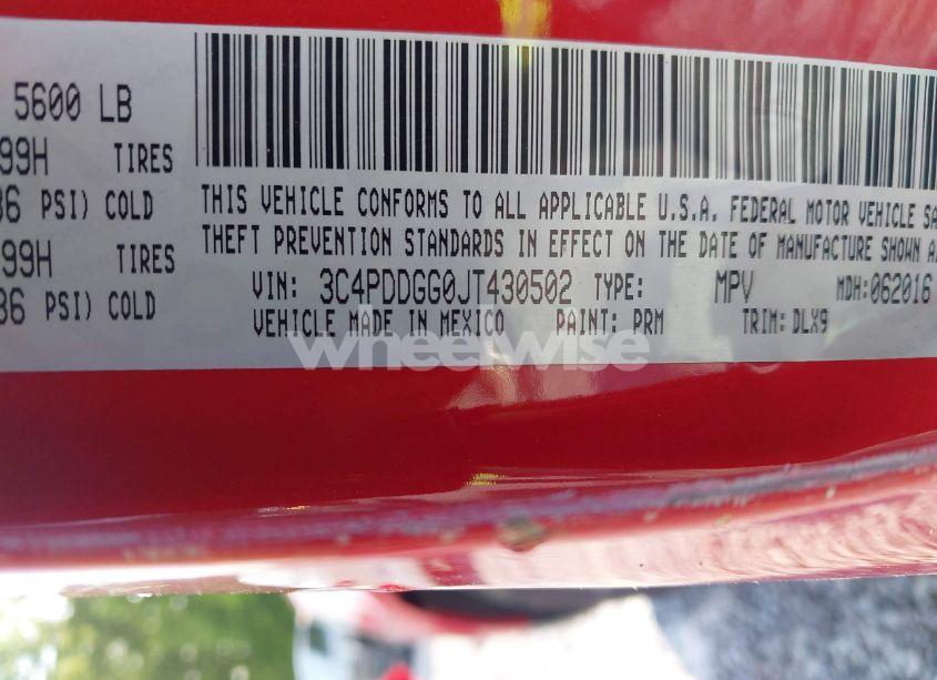 Photo 9 of 2018 Dodge Journey CROSSROAD AWD (VIN 3C4PDDGG0JT430502)