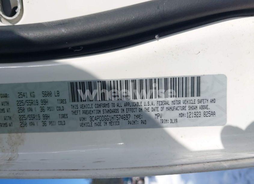 Photo 9 of 2017 Dodge Journey CROSSROAD PLUS AWD (VIN 3C4PDDGG1HT574697)