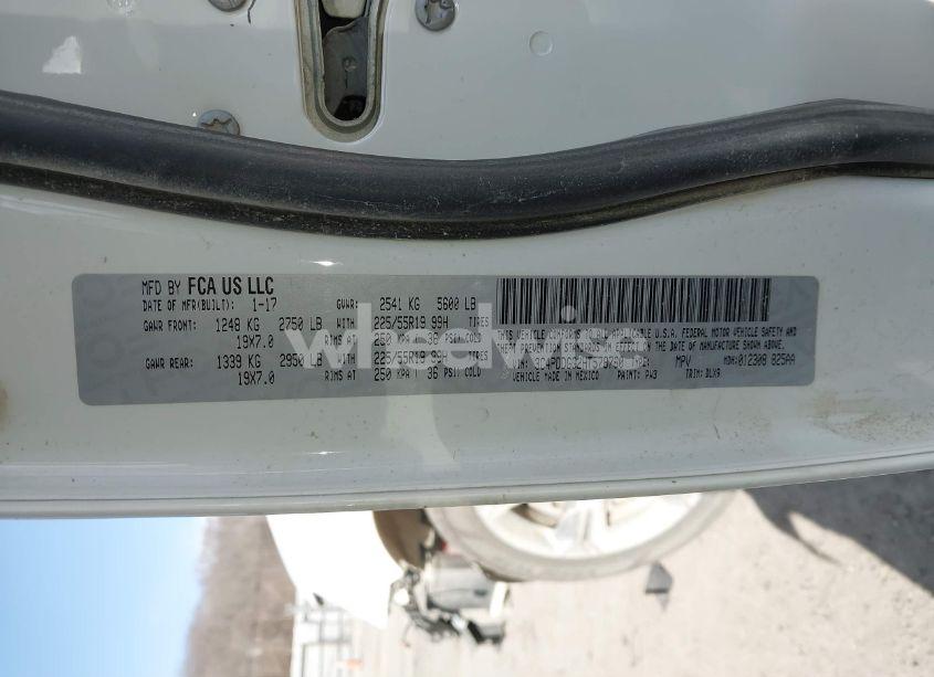 Photo 9 of 2017 Dodge Journey CROSSROAD PLUS AWD (VIN 3C4PDDGG2HT578760)