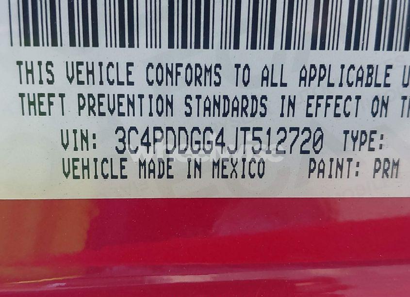 Photo 9 of 2018 Dodge Journey CROSSROAD AWD (VIN 3C4PDDGG4JT512720)