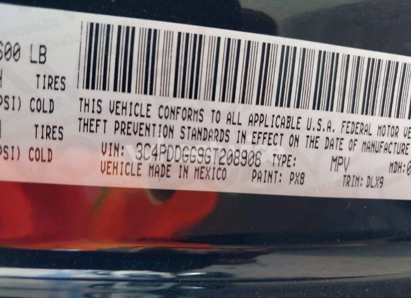 Photo 9 of 2016 Dodge Journey CROSSROAD PLUS (VIN 3C4PDDGG9GT208906)