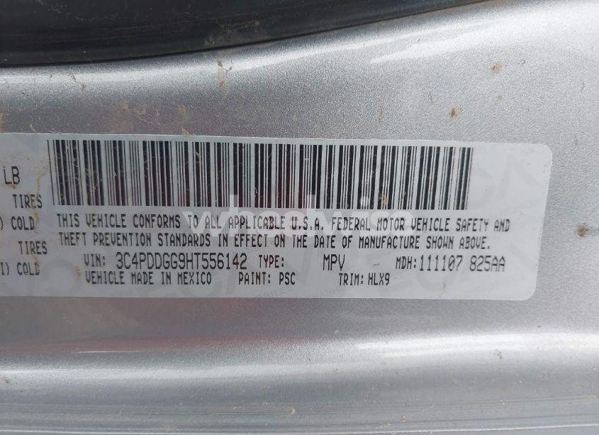 Photo 9 of 2017 Dodge Journey CROSSROAD PLUS AWD (VIN 3C4PDDGG9HT556142)