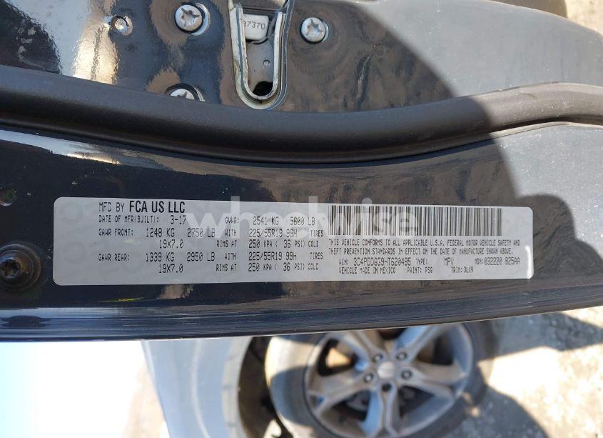 Photo 9 of 2017 Dodge Journey CROSSROAD PLUS AWD (VIN 3C4PDDGG9HT620485)