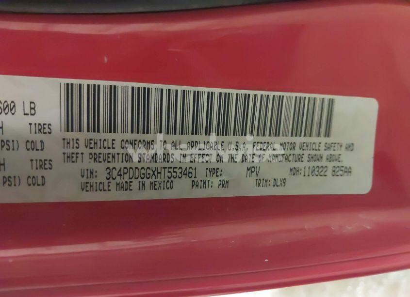 Photo 9 of 2017 Dodge Journey CROSSROAD PLUS AWD (VIN 3C4PDDGGXHT553461)