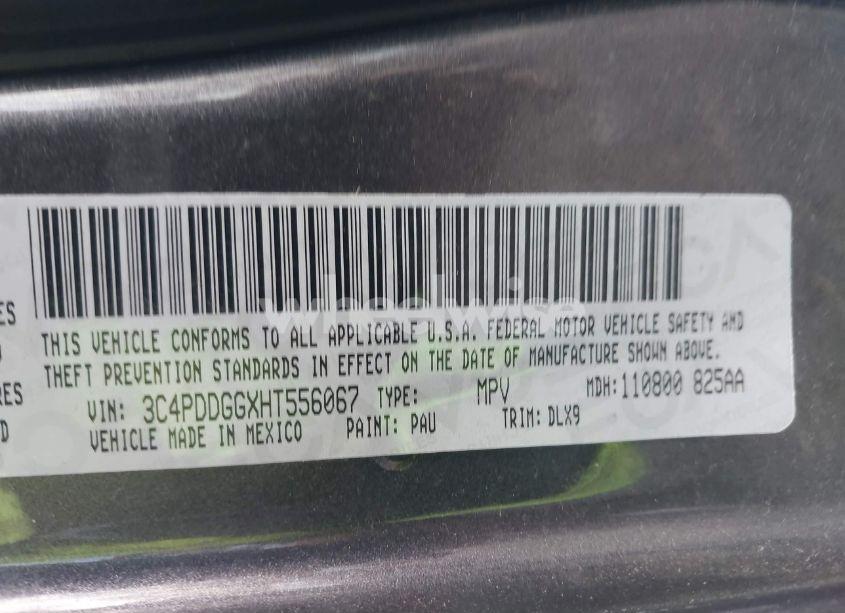 Photo 9 of 2017 Dodge Journey CROSSROAD PLUS AWD (VIN 3C4PDDGGXHT556067)