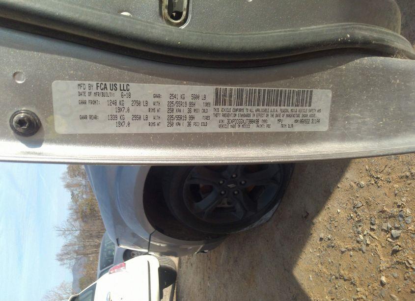 Photo 9 of 2018 Dodge Journey CROSSROAD AWD (VIN 3C4PDDGGXJT388498)