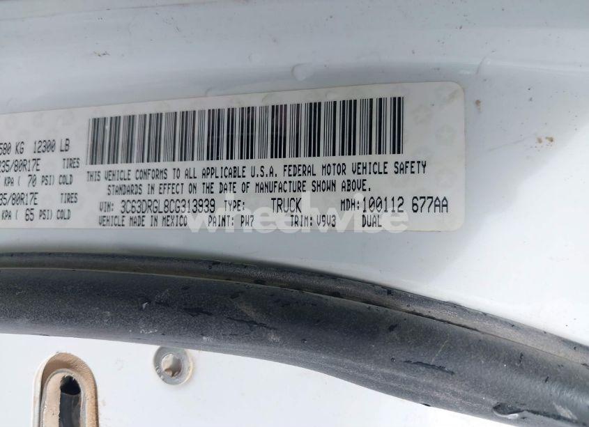 2012 Ram 3500