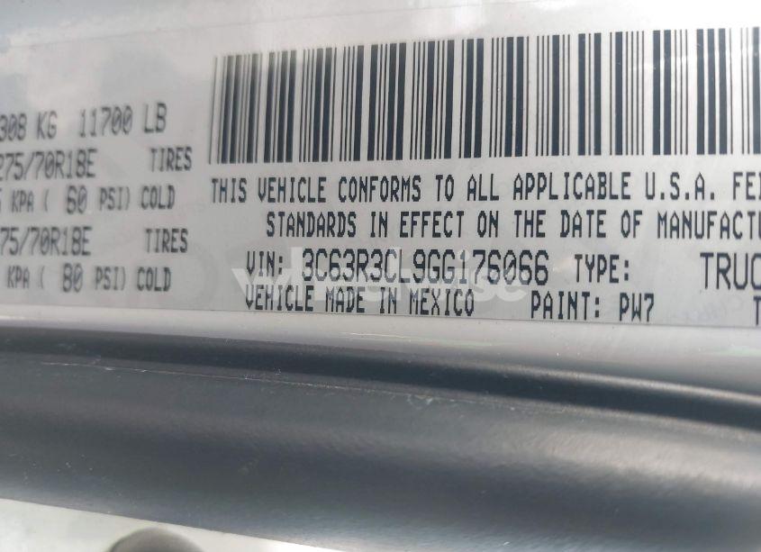 Photo 8 of 2016 Ram 3500 TRADESMAN (VIN 3C63R3CL9GG176066)