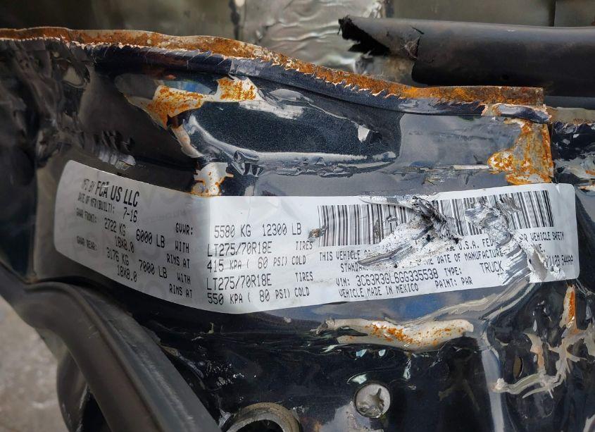 Photo 8 of 2016 Ram 3500 TRADESMAN (VIN 3C63R3GL6GG335538)