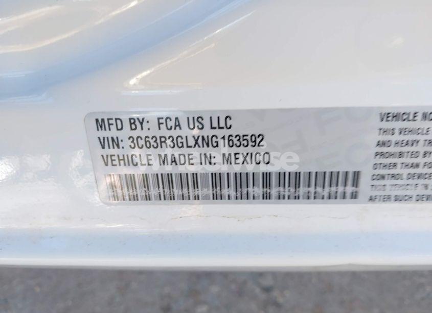 Photo 8 of 2022 Ram 3500 TRADESMAN 4X4 8' BOX (VIN 3C63R3GLXNG163592)