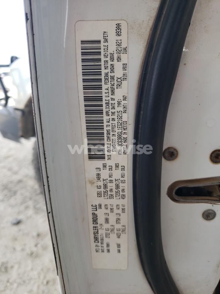 Photo 12 of 2014 RAM 3500 FLATBED TRUCK (VIN 3C63RRGL1EG216215)