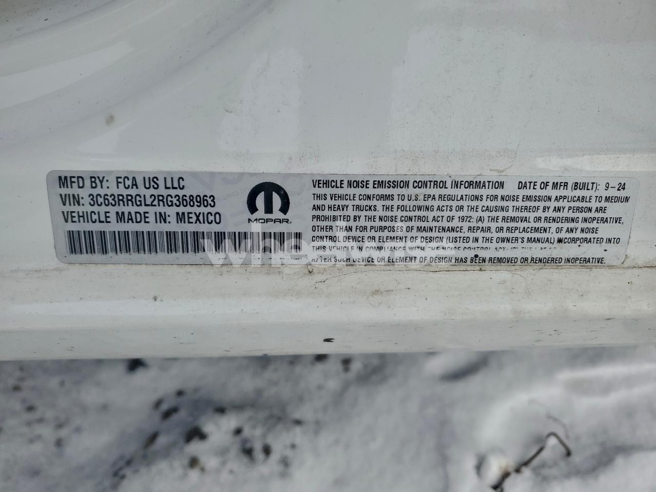 Photo 13 of 2024 RAM 3500 TRADESMAN (VIN 3C63RRGL2RG368963)