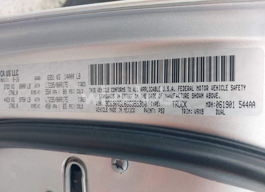 Photo 9 of 2016 Ram 3500 TRADESMAN (VIN 3C63RRGL6GG355310)