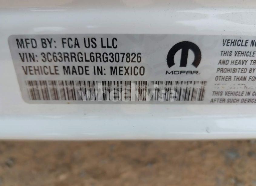 Photo 8 of 2024 Ram 3500 TRADESMAN 4X4 8' BOX (VIN 3C63RRGL6RG307826)