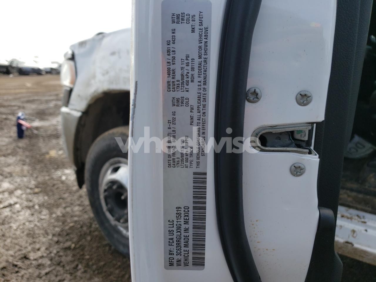 Photo 10 of 2022 RAM 3500 TRADESMAN (VIN 3C63RRGLXNG115819)