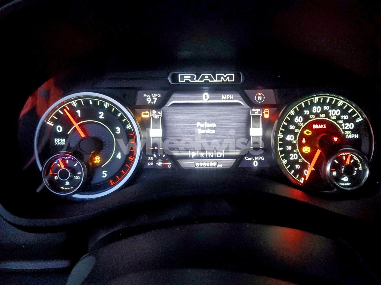 Photo 9 of 2021 RAM 3500 LARAMIE (VIN 3C63RRJL3MG549636)