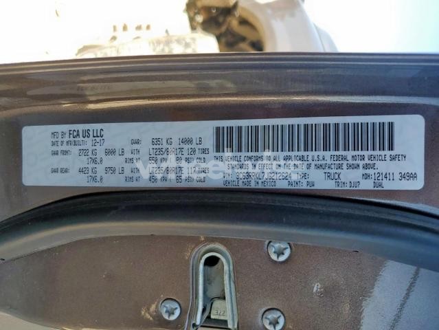 Photo 6 of 2018 RAM 3500 LONGHORN (VIN 3C63RRKL7JG212624)