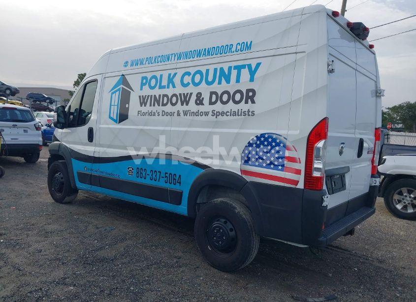 Photo 3 of 2021 Ram Promaster 1500 HIGH ROOF 136 WB (VIN 3C6ERVBG7ME506223)