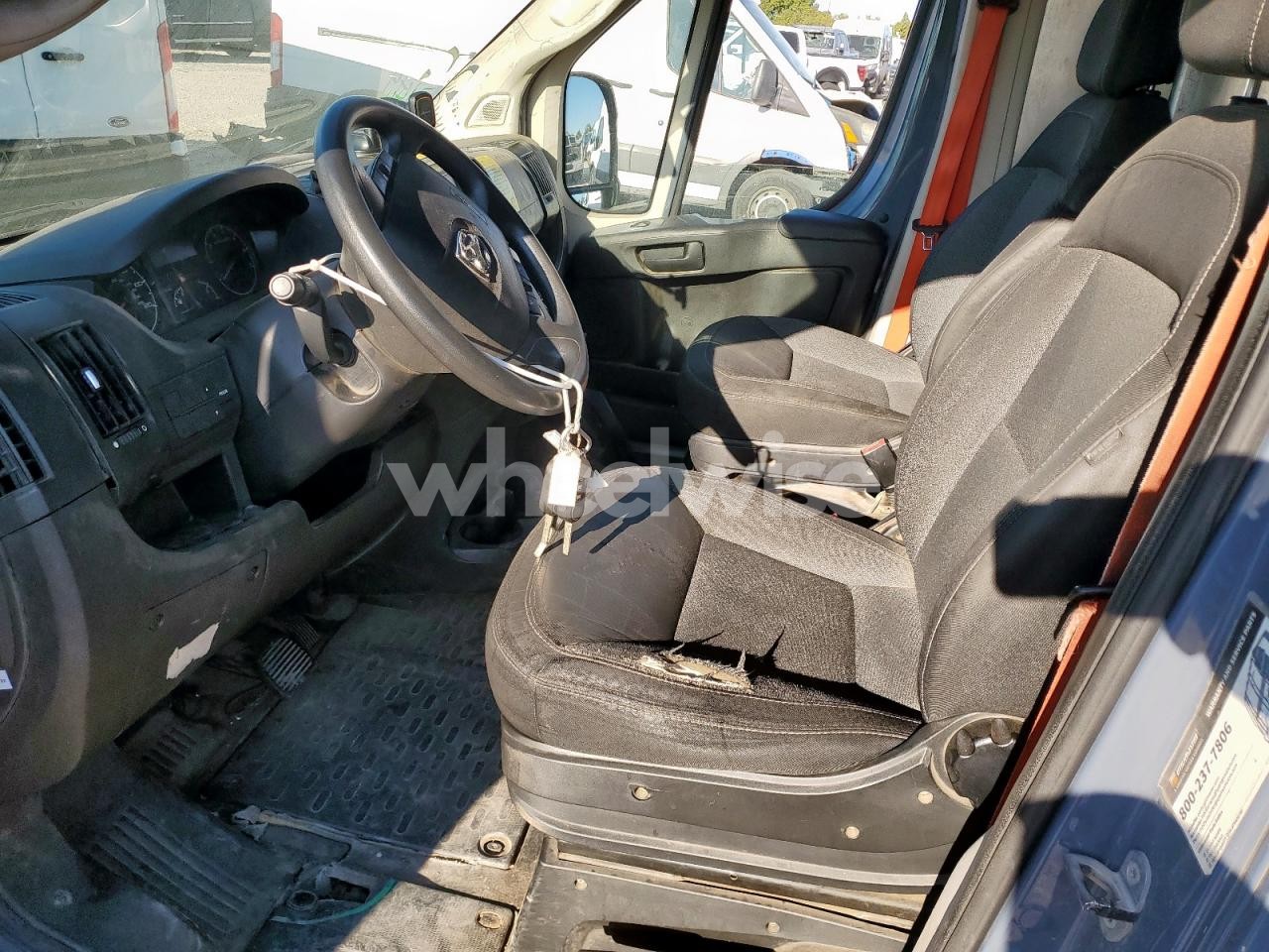 Photo 7 of 2021 RAM PROMASTER 3500 3500 HIGH (VIN 3C6FRVJG7ME503702)