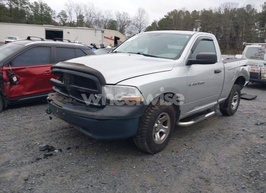 Photo 2 of 2012 Ram 1500 ST (VIN 3C6JD6AP9CG272920)