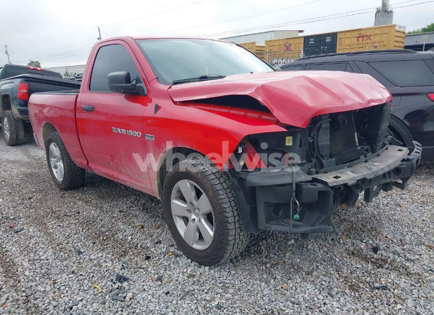 2012 Ram 1500 ST (VIN 3C6JD6AT4CG117768) main photo