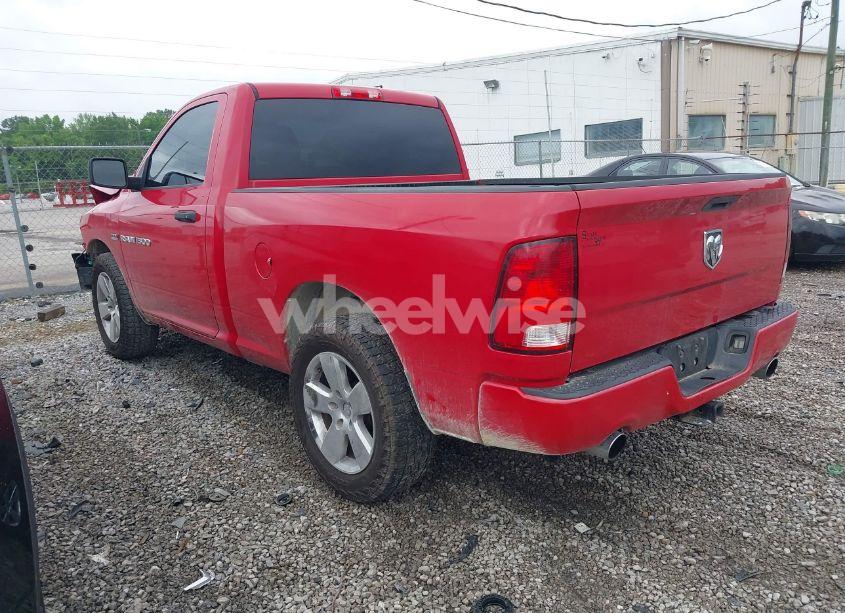 Photo 3 of 2012 Ram 1500 ST (VIN 3C6JD6AT4CG117768)