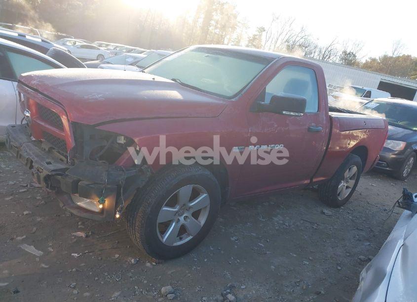 Photo 2 of 2012 Ram 1500 ST (VIN 3C6JD6AT8CG223785)