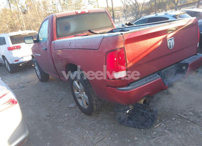 Photo 3 of 2012 Ram 1500 ST (VIN 3C6JD6AT8CG223785)