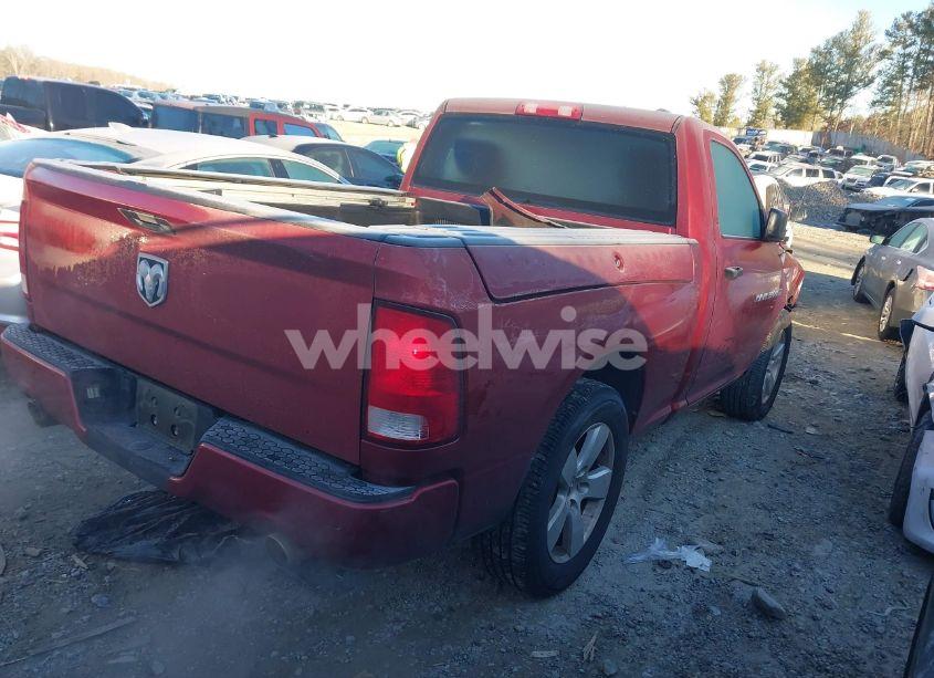 Photo 4 of 2012 Ram 1500 ST (VIN 3C6JD6AT8CG223785)