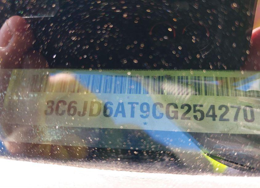 Photo 9 of 2012 Ram 1500 ST (VIN 3C6JD6AT9CG254270)