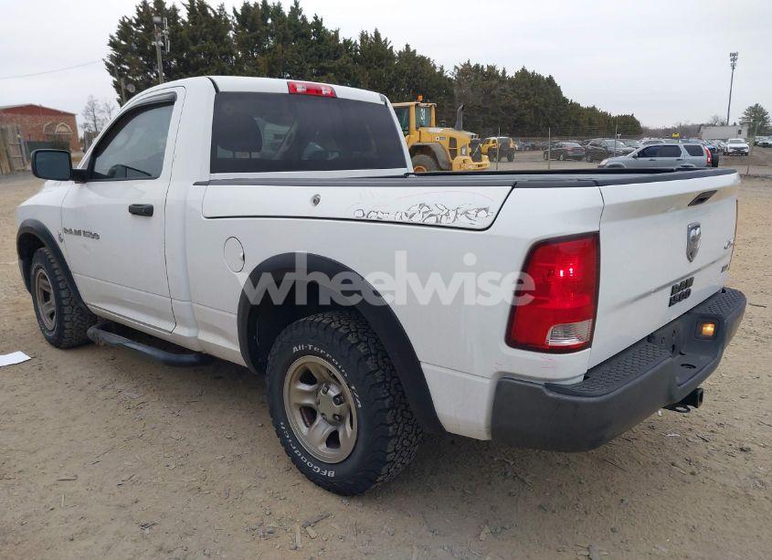 Photo 3 of 2012 Ram 1500 ST (VIN 3C6JD7AP8CG246444)